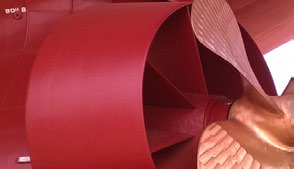 前置预旋转导轮装置